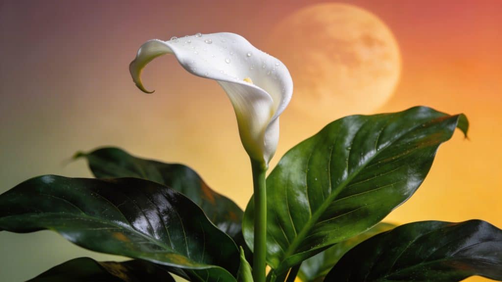 Fleur de lune (Spathiphyllum cochlearispathum) - Plant care guide