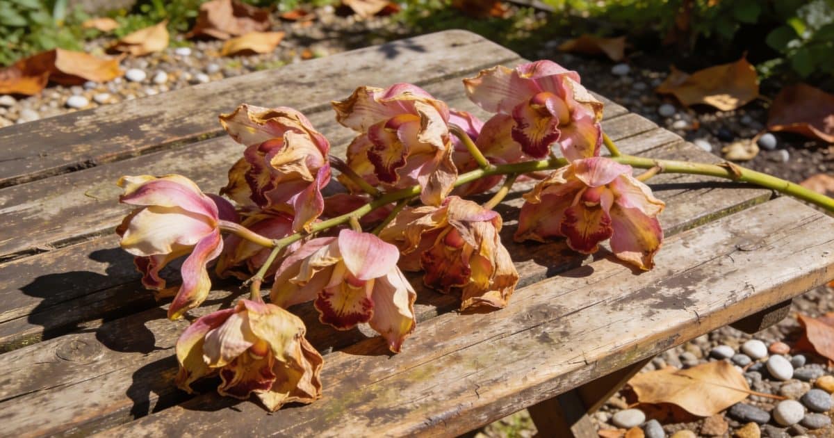 En Belgique, on ne jette pas les orchidées fanées, on leur fait subir quelque chose d'étrange