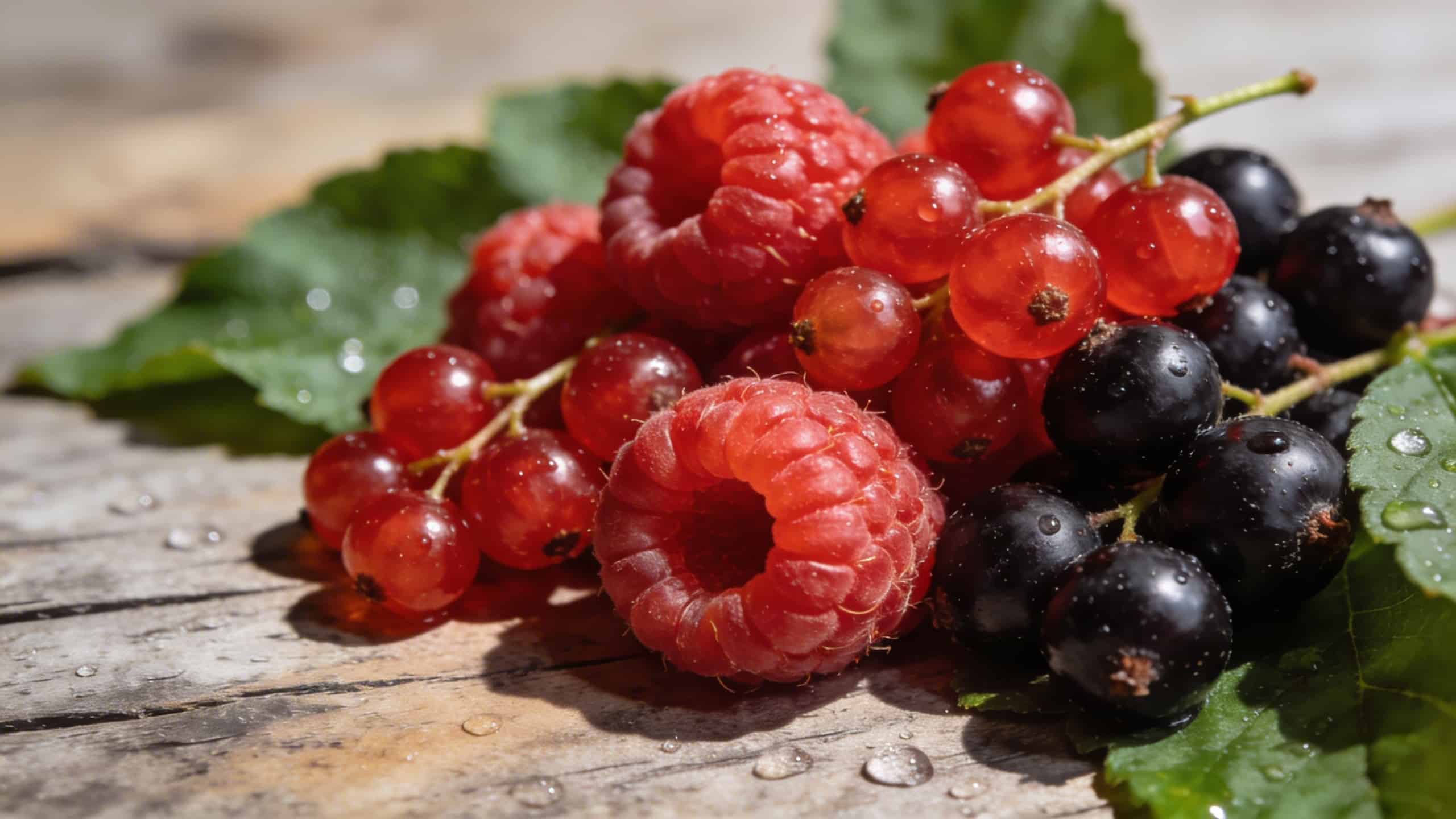 Framboises, groseilles ou cassis — lequel choisir quand on n'a pas beaucoup de place