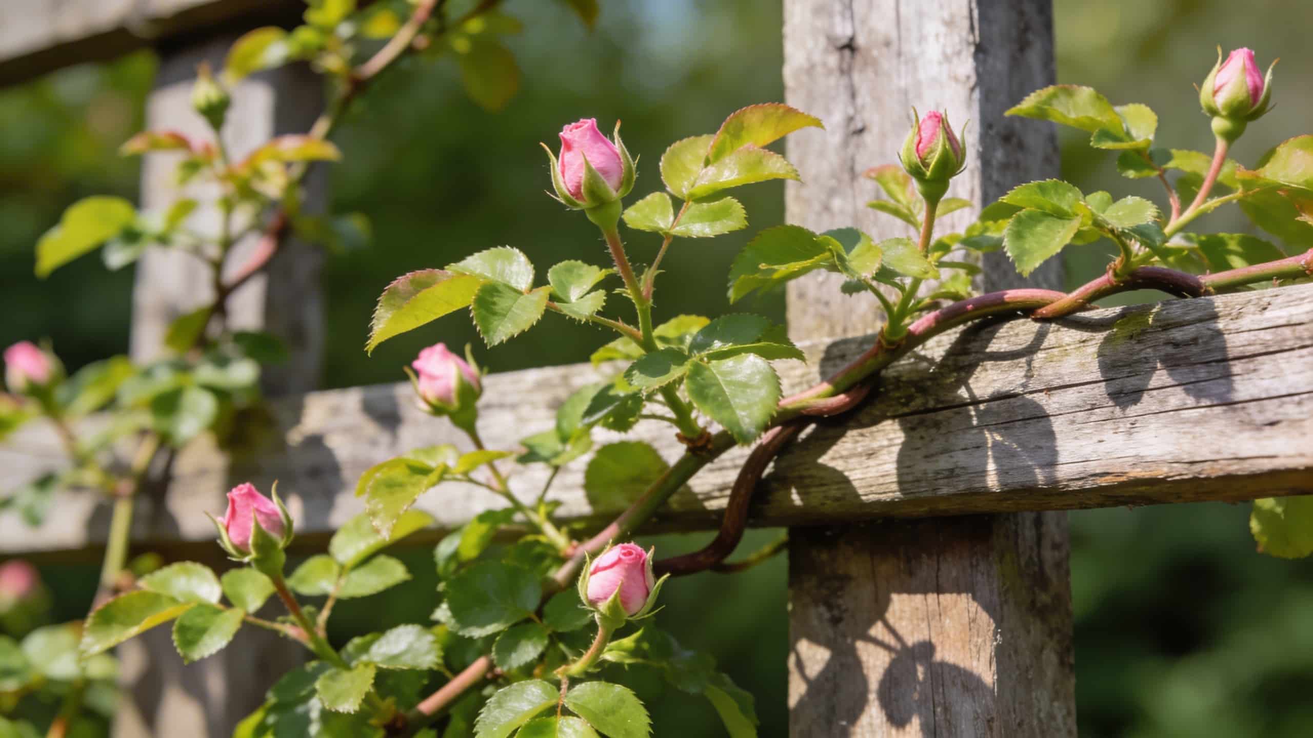 La taille des rosiers grimpants au printemps que personne n'explique vraiment